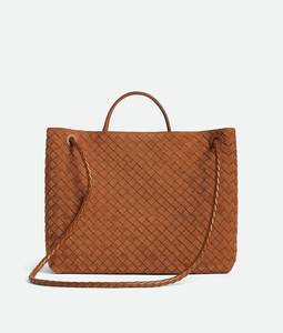 Sac à main Bottega BV Small Andiamo en cuir Intrecciato souple avec détail de nœud signature et bandoulière coulissante Veneta - Product Image 4