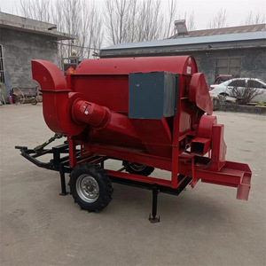 Trilladora de Soja Grande de 125 mm con Transmisión por Engranajes, Cosechadora de Granos Roja de Alta Productividad - Product Image 3