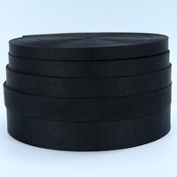 Haute qualité 1.5 pouces 25mm Nylon sangle bande sangle Imitation perle chaussures Polyester sangle sac pièces ceinture de qualité supérieure