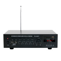 Amplificateur audio professionnel sans fil Bluetooth PA-90BT 120W, haut-parleur de plafond haute puissance pour diffusion publique, tension constante, métal