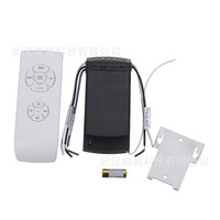 Kit de télécommande pour ventilateur de plafond avec lampe, portée 30m, pénétration murale, plastique, alimenté par piles, contrôle de ventilateur de plafond industriel
