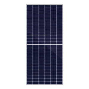 Panneau solaire monocristallin à demi-cellules N-Type entièrement noir à prix avantageux, efficacité 21,27 %, pour micro-réseau - Product Image 1