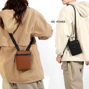 WePower Minimalist Unisex <b>Crossbody</b> <b>Bag</b> <b>Nylon</b> Waterproof Lightweight Solid Color Everyday Outfits Spring 2026 - Product Image 1