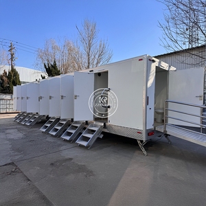 Vip Mobile Toilet Luxury Restroom Trailer With Spacious 1 Stalls Portable Shower Bathroom For Festivals - Product Image 6
