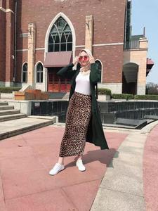 Últimas mujeres <span class=keywords><strong>faldas</strong></span> <span class=keywords><strong>largas</strong></span> lápiz JMuslim mujeres Casual uso diario estampado <span class=keywords><strong>de</strong></span> leopardo Maxi <span class=keywords><strong>faldas</strong></span> - Product Image 2