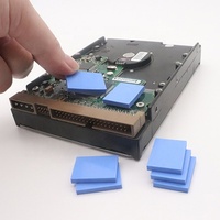 Coussinets conducteurs de chauffage thermique en silicone personnalisés pour dissipateur thermique de processeur GPU