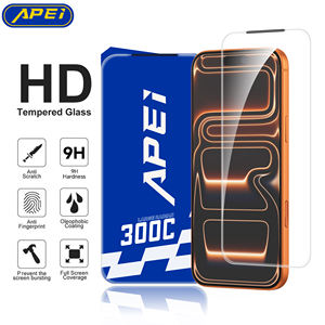 Protector de Pantalla de Vidrio Templado 2026, Borde Curvo 300C, Súper Antiexplosión, para <span class=keywords><strong>iPhone</strong></span> 17, 16, 15, <span class=keywords><strong>14</strong></span>, 13 Pro - Product Image 2