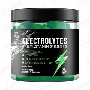 Gommose Multivitaminiche ed Elettrolitiche Vegane Amaz OEM ODM, Integratori Sportivi Multiminerali per l'Idratazione - Product Image 5