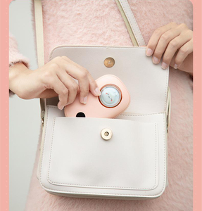 Mini calentadores de manos recargables de silicona, portátiles, recargables, recargables, Usb, Banco de energía - Product Image 4