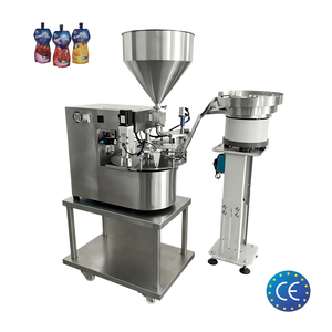 Máquina de llenado automática de un solo cabezal DZJX para bolsas con boquilla de aluminio, máquina de llenado de un solo cabezal para bolsas con boquilla - Product Image 5