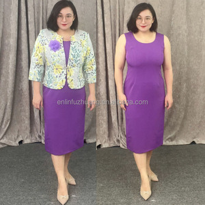 High Quality Women Dresses <b>for</b> Office Work Wear <b>for</b> <b>Ladies</b> Plus Size Church Suits Formal Dresses Suits With <b>Jackets</b> - Product Image 3