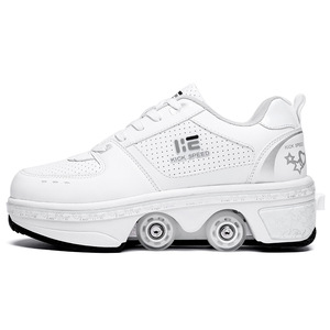 EACH Deformed <strong>Kick</strong> Out Wheel Shoes Skate <strong>Kick</strong> <strong>Roller</strong> Skate Shoes <strong>Roller</strong> Skates Run Shoes for Girls Boys Kids - Product Image 6