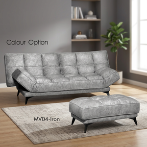 High Quality Modern Living Room Hotel Bedroom <b>Sofa</b> Bed with <b>Memory</b> <b>Foam</b> Futon Convertible Pouf EMERALD Model 53kg - Product Image 2