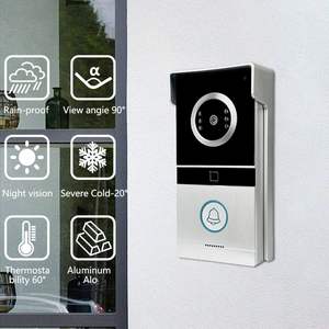 Sistema de <span class=keywords><strong>Videoportero</strong></span> con Pantalla LCD Transparente de <span class=keywords><strong>4</strong></span>.3 Pulgadas, Visión Nocturna IR, Kits de Monitor y Cámara para Casa o Villa - Product Image 3