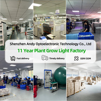 Lampu LED Grow Light Spektrum Penuh 800W Lipat, Dapat Diredupkan, dengan Chip Aluminium IP65 LM301B LM301H LM281B untuk Fase Pembungaan