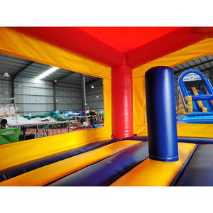 Thương mại <span class=keywords><strong>Inflatable</strong></span> Bouncer <span class=keywords><strong>Inflatable</strong></span> Combo trượt <span class=keywords><strong>Inflatable</strong></span> Jumper với trượt cho trẻ em bên cho thuê - Product Image 5