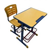 Ensemble Chaise et Bureau Étudiant Style Moderne – Solution Polyvalente Tout-en-un pour Mobilier Scolaire, Idéal pour Bureau à Domicile, Salon et Entrepôt