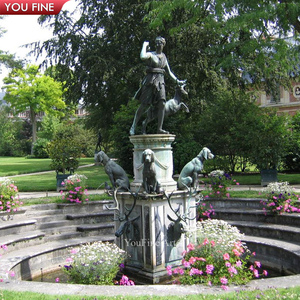 Décoratif Extérieur Femme <span class=keywords><strong>Nue</strong></span> Bronze Archer Statue - Product Image 5