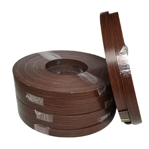 Hochwertige Melaminplatte aus der Fabrik 0,45 mm weißes farbiges PvC-Kantenband
