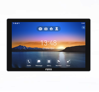 Fanvil I507W Monitor de Videoportero Interior con Pantalla Táctil Android 9 de 10 Pulgadas, Wi-Fi 2.4G 5G, 2W AEC, 8 Entradas de Alarma, Relé RS485