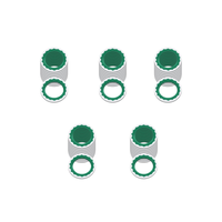 Daptemn 50PCS Kit Seal Washer Kompresor AC, Perbaikan Gasket Port Sistem A/C Universal Otomotif