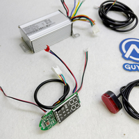 Kit de carte de commande pour trottinette électrique au lithium 36V 350W, 8 pièces/ensemble, avec accélérateur et tableau de bord, durable et facile à installer, Guyon GO2606172