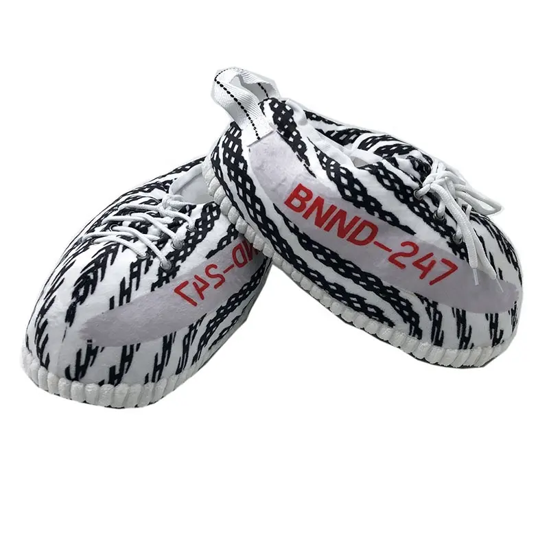 Procesamiento personalizado Logo al por mayor de invierno cálido Zapatillas de casa mujer de un tamaño cómodo zapatillas de deporte Unisex de espuma zapatos