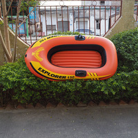 Bateau gonflable en PVC de haute qualité, pour de pêche, ponton, avec voile, jeu avec oreilles