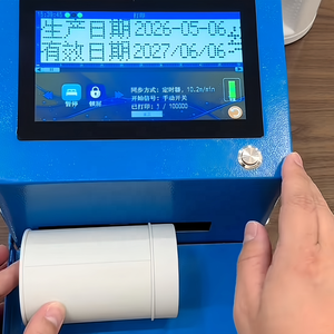 Impresora de Inyección de Tinta Estática de Escritorio TIJ2.5 de Alta Eficiencia de 12.7 mm para la Codificación de Códigos QR y Fechas de Caducidad en Envases, Botellas, Cajas y Bolsas - Product Image 4