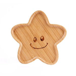 Assiettes en <span class=keywords><strong>bambou</strong></span> pour enfants, 12 pièces, pour bébés - Product Image 4