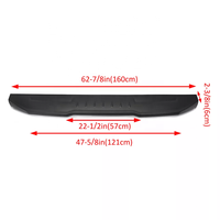 Pour Dodge Ram 1500 2500 3500 2009-2021, couvercle de spoiler de hayon de camion
