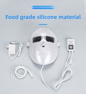 Làm đẹp Hydro hít mặt nạ phụ kiện chăm sóc da mặt nạ chống lão hóa Hydro bong bóng nhỏ H2 mặt nạ phản lực Hydro - Product Image 2
