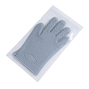 Gants de cuisine en silicone imperméables et résistants à la chaleur, à cinq doigts, <span class=keywords><strong>pour</strong></span> la cuisson, le barbecue, la friteuse, la <span class=keywords><strong>pizza</strong></span> et le micro-ondes - Product Image 4