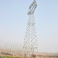 Tour de transmission d'énergie électrique en structure treillis d'acier Q345B, directement de l'usine, 11KV 33KV 66KV 15M 25M 35M 45M