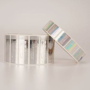 Pegatinas Holográficas Transparentes, Etiqueta Holográfica Transparente - Product Image 1