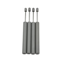 Vérin à gaz hydraulique gris à prix compétitif, amortisseur à fermeture douce pour meubles, portes, armoires, tiroirs et supports de levage