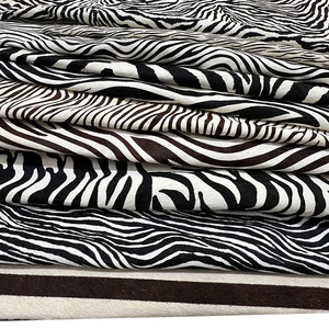 Collezione con stampa zebra di pelliccia di cavallo vera pelle per gioielli e borse Spot - Product Image 3