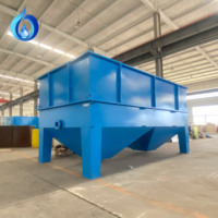 Réservoir de sédimentation des eaux usées pour système de clarification, stations d'épuration des eaux usées municipales, garantie 1 an, 1000 L/heure, 1 KW-10 kW