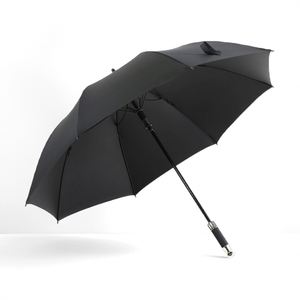 Paraguas de Golf Promocional de Alta Calidad con Mango en J de Madera, para Hoteles 5 Estrellas, con Varilla Metálica, Estructura de Fibra de Vidrio, Resistente al Viento y al Agua, de Marca - Product Image 5