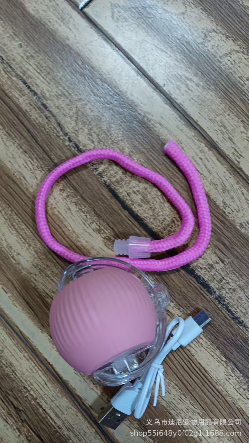 Rose avec boule de corde