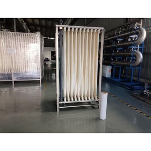 ส่วนประกอบ MBR แบบม่านคุณภาพสูง ขนาด 0.8 มม. ทำจาก PVDF สำหรับบำบัดน้ำเสีย - Product Image 2