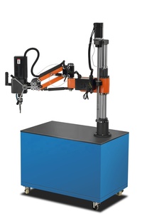 Machine de perçage et de taraudage rotative universelle entièrement automatique 24C30 M24, pour percer des trous dans le métal, avec bras de perçage et taraudage servo-assisté - Product Image 2