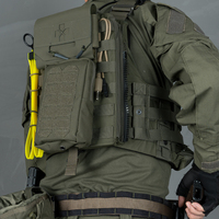 IDOGEAR 500D Nylon extérieur Vertical multi-usages tactique MOLLE pochette utilitaire EDC organisateur administrateur