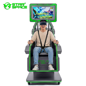 Expérience de jeu VR rotative réaliste, simulateur de vol de montagnes russes 360VR, jeu de siège VR - Product Image 5