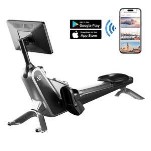 YPOO Nouveau <span class=keywords><strong>Rameur</strong></span> pour usage domestique avec application YPOOFIT, système de contrôle <span class=keywords><strong>électromagnétique</strong></span>, <span class=keywords><strong>rameur</strong></span> intelligent - Product Image 4