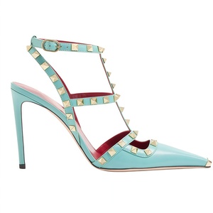 Sandali Sexy <span class=keywords><strong>con</strong></span> <span class=keywords><strong>Tacco</strong></span> a Spillo Romantico in Metallo a Punta, Misura Grande, <span class=keywords><strong>Tacco</strong></span> Alto, Suola in Gomma, Scarpe Baotou - Product Image 5