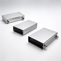 Boîtier en aluminium sur mesure TZR, extrusion, usinage CNC, anodisation, boîtier d'instrument électronique de précision, fabrication OEM