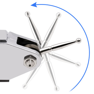 Chính xác quay số đo kiểm tra chỉ số chính xác số liệu với dovetail đường ray gắn 0-0.8mm 0.01mm Dụng cụ đo - Product Image 4