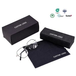 Ensemble Étui à Lunettes de Soleil Bestclean en Cuir PU de Luxe avec Chiffon de Nettoyage, Emballage Personnalisé et Logo sur Mesure - Product Image 1