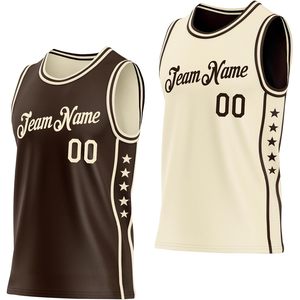 Conjunto de camisetas de baloncesto reversibles personalizadas, uniformes de equipo sin mangas de doble cara para hombres, mujeres y jóvenes, diseño sublimado transpirable - Product Image 1